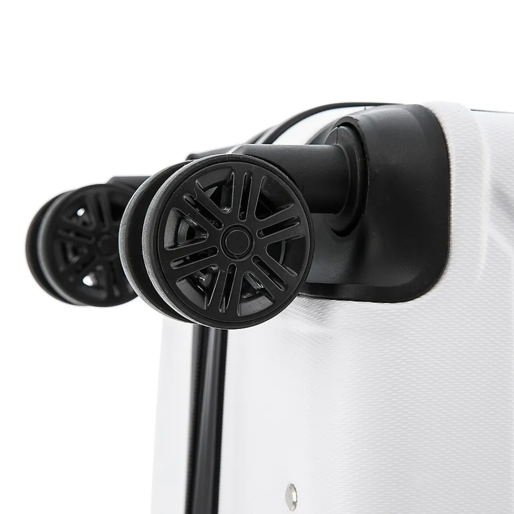 Trend 20" Hardside Carry-On Suitcase, 4-Wheeled Spinner, White (IUTRE00S-WHI)<InUSA Hot