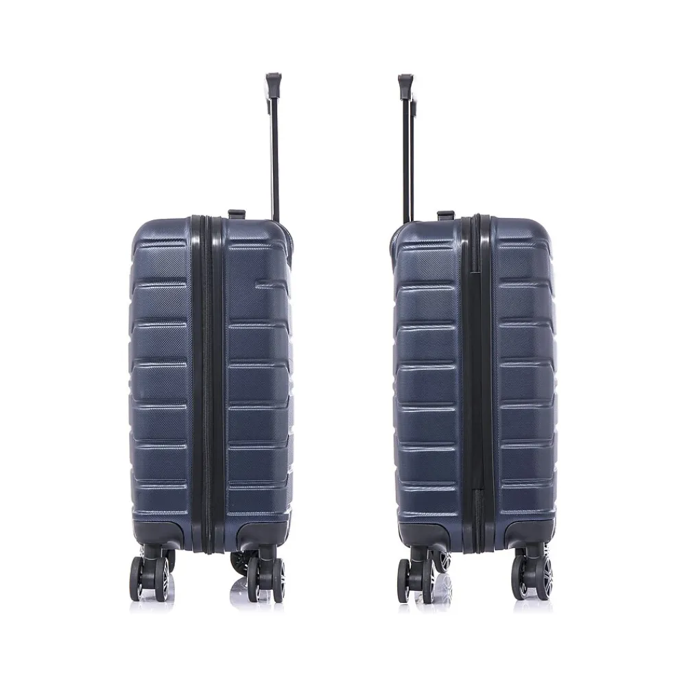Trend 20" Hardside Carry-On Suitcase, 4-Wheeled Spinner, Blue (IUTRE00S-BLU)<InUSA Discount