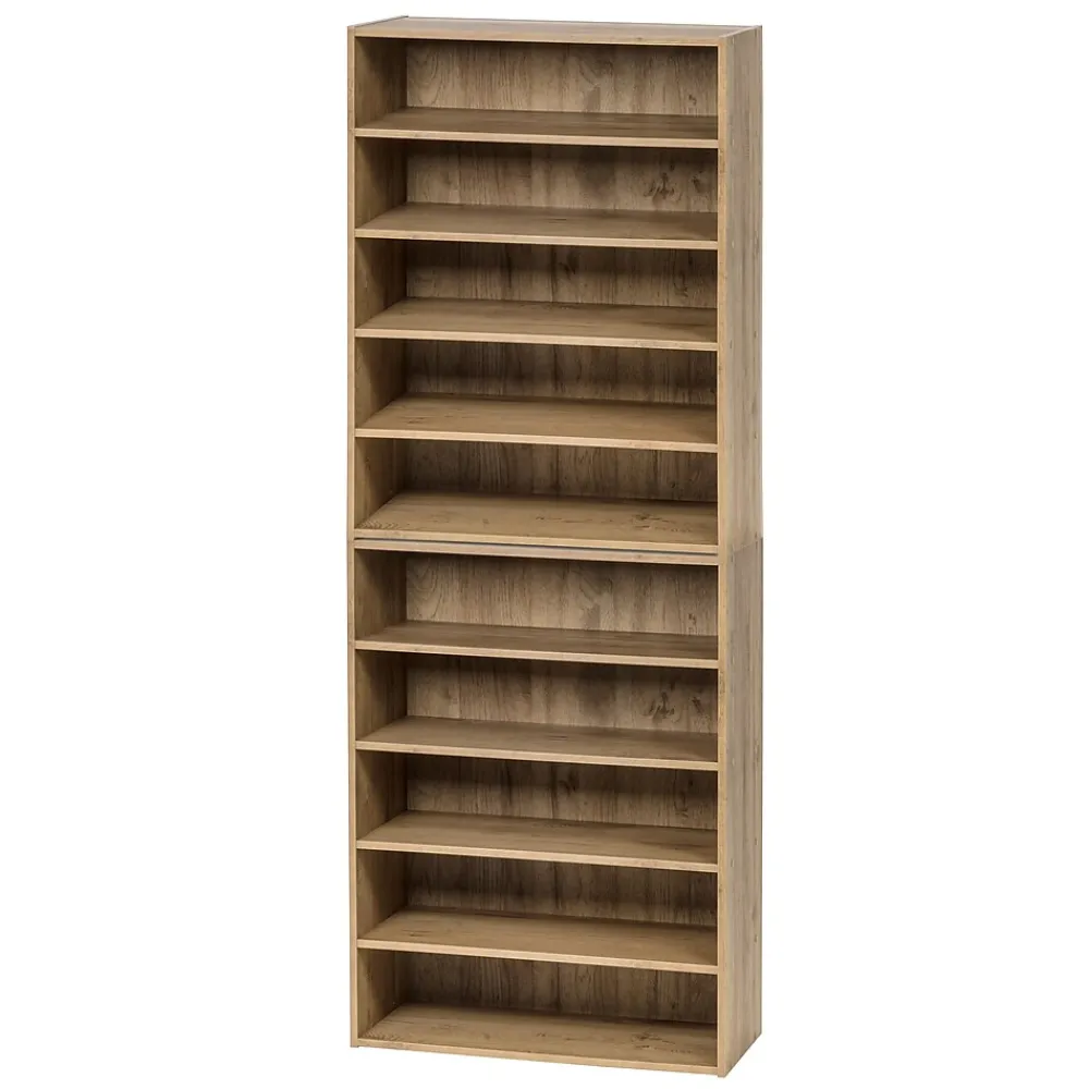 Bookcases*Iris 31.51" 5-Shelf Bookcase, Brown (596986)