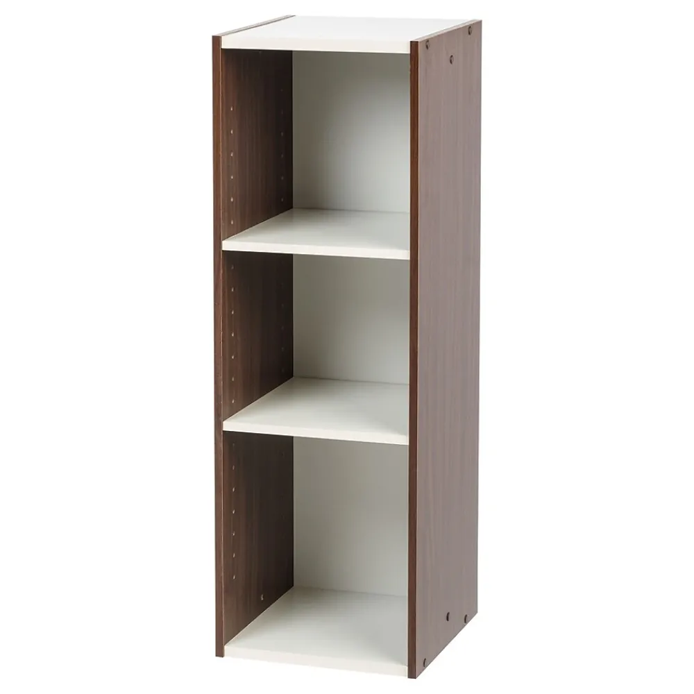 Shelving*Iris ® 11" x 34" Space Saving Shelf, Walnut Brown (596308)