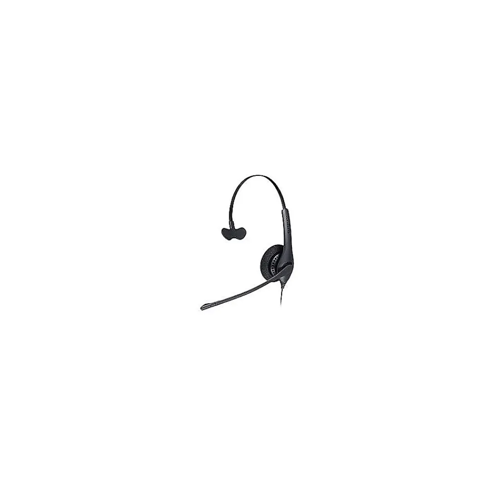 Sale jabra Biz 1500 Noise Canceling Mono Headset Microphone, Over-the-Head, Black (1553-0159)