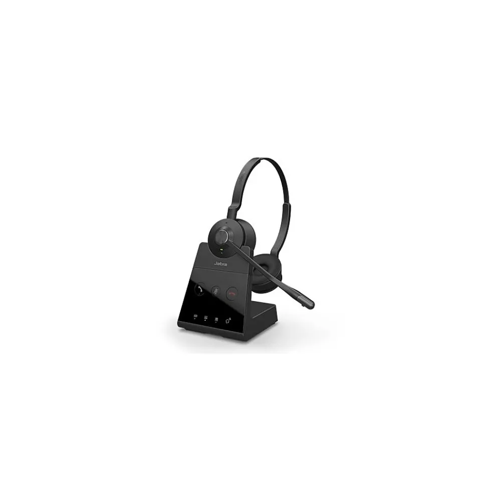 Best jabra Engage 75 SE Stereo Headset with Charging Stand, Black (9659-583-125)