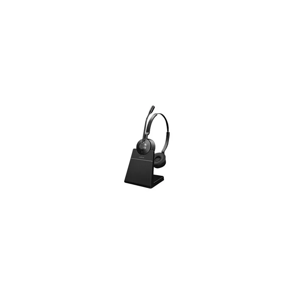 Sale jabra Engage 55 USB-C UC Stereo Wireless On Ear Computer Headset with Charging Stand, Black (9559-435-125)