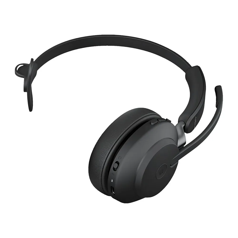 Outlet jabra Evolve2 65 MS Bluetooth Mono Computer Headset, MS Certified, Black (26599-899-999