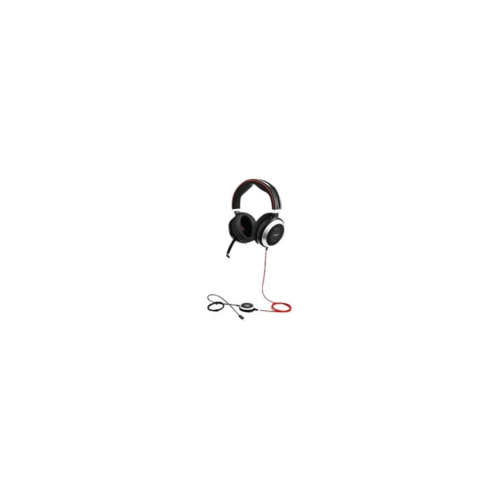 Sale jabra Evolve 80 MS Stereo USB, 3.5mm Stereo Computer Headset (7899-823-189)