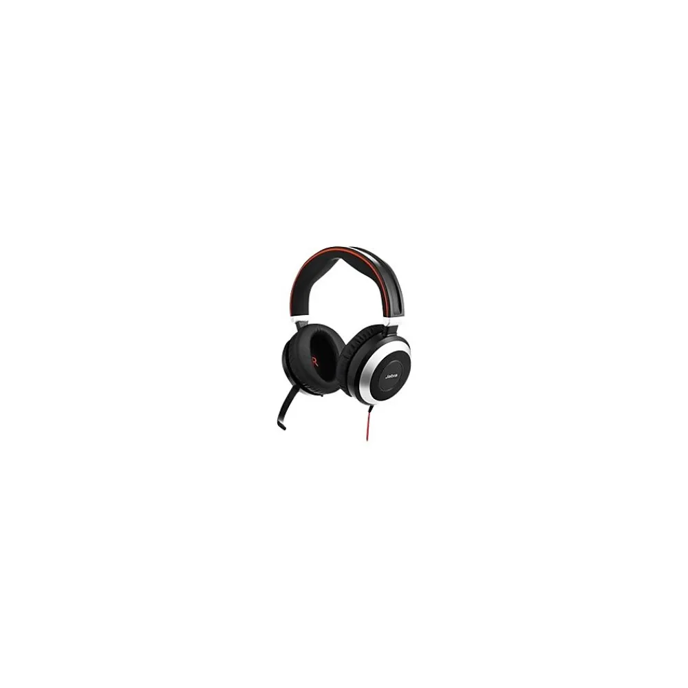 Sale jabra Evolve 80 MS Stereo USB, 3.5mm Stereo Computer Headset (7899-823-189)