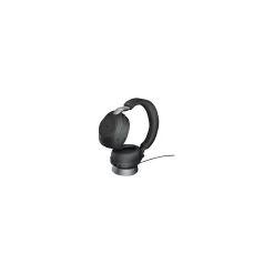 jabra Evolve2 85 MS Wireless Bluetooth Stereo Headset with Charging Stand, USB-C, MS Certified (28599-999-889)