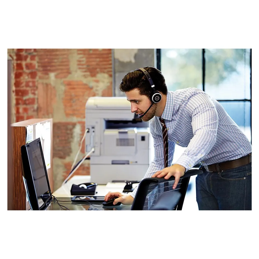 Hot jabra Evolve 65+ UC Wireless Bluetooth Mono Computer Headset, UC Certified (6593-823-499)