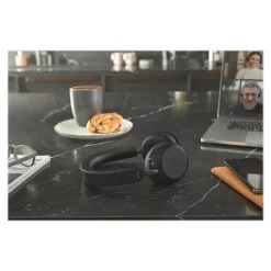 Best jabra Evolve2 75 Wireless Noise Canceling Bluetooth Stereo Mobile On Ear Headset, USB-C (27599-989-889)