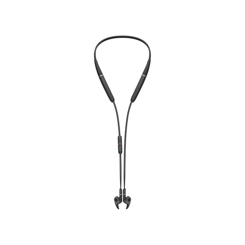New jabra Evolve 65E MS Wireless Bluetooth Earbuds, MS Certified, Black (6599-623-109)