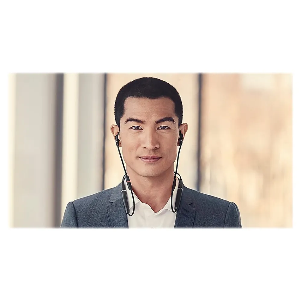 Discount jabra Evolve 65e UC Wireless Bluetooth Stereo Phone & Computer Earbuds, USB-A, UC Certified (6599-629-109)