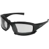 Kimberly-Clark Jackson Safety Calico Safety Eyewear V50, Clear Anti-Fog Lens with Interchangeable Temples and Head Strap, 1 Pair