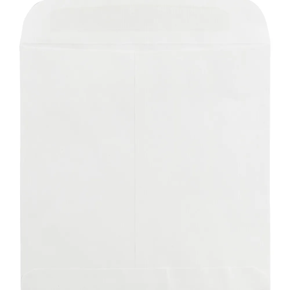 Best JAM Paper 13 1/2 Square Invitation Envelope, 13 1/2" x 13 1/2", White, 25/Pack (3992323)