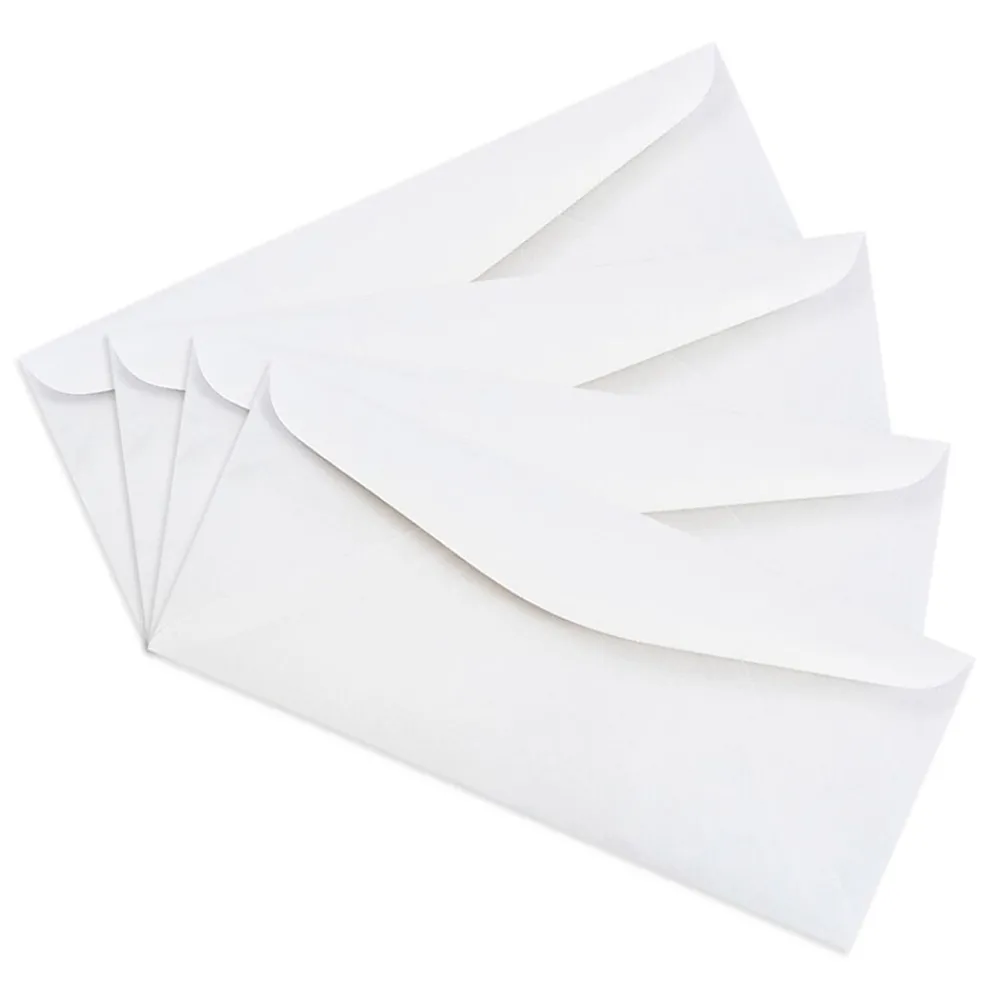 Hot JAM Paper #12 Business Commercial Envelope, 4 3/4" x 11", White, 25/Pack (45195)