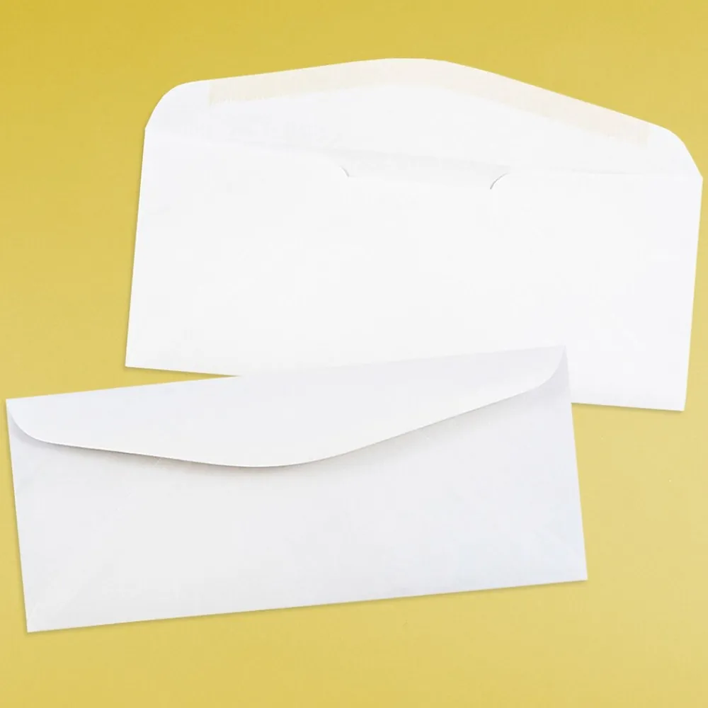 Hot JAM Paper #12 Business Commercial Envelope, 4 3/4" x 11", White, 25/Pack (45195)