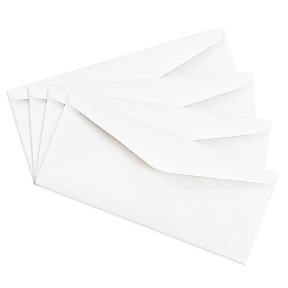 Discount JAM Paper #11 Business Envelope, 4 1/2" x 10 3/8", White, 50/Pack (45179I)
