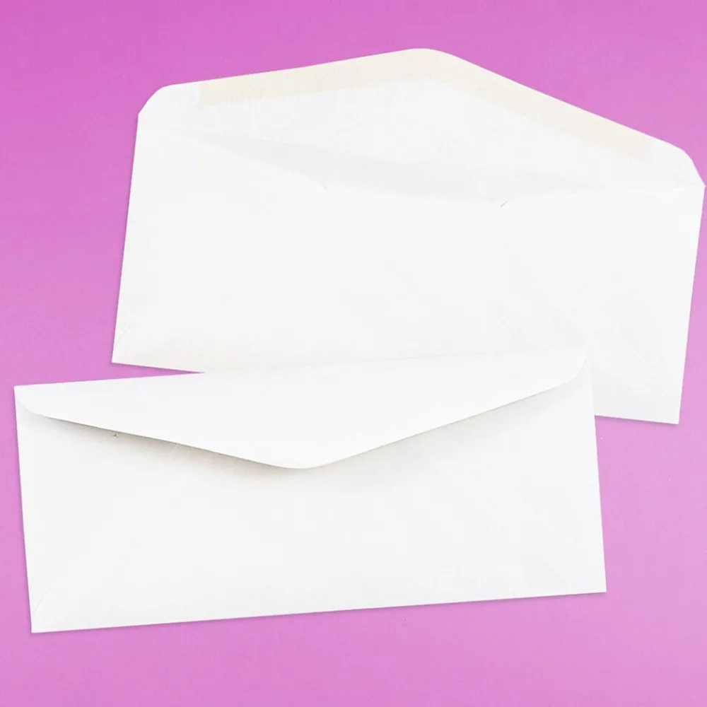 Discount JAM Paper #11 Business Envelope, 4 1/2" x 10 3/8", White, 50/Pack (45179I)