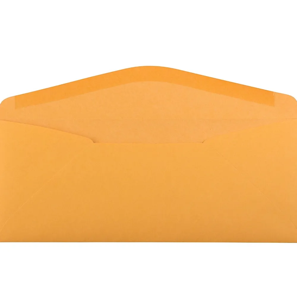 Online JAM Paper #11 Business Envelope, 4 1/2" x 10 3/8", Brown Kraft, 1000/Carton (01633180B)