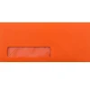 Sale JAM Paper #10 Business Window Envelopes, 4.125 x 9.5, Orange Recycled, 25/Pack (5156477)