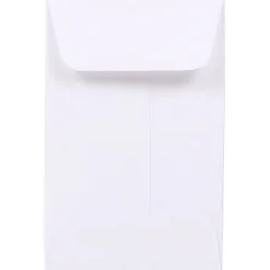 Online JAM Paper #1 Coin Envelope, 2 1/4" x 3 1/2", White, 100/Pack (122326658)