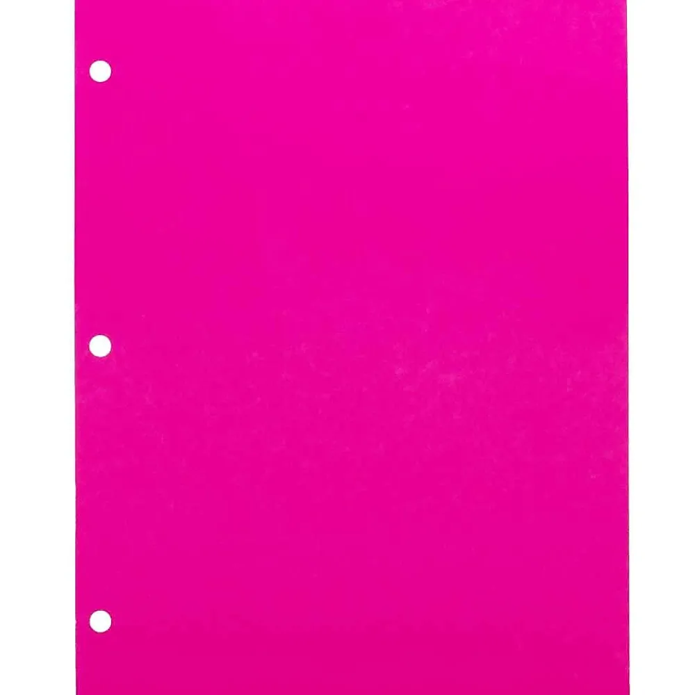 Multipurpose Paper*JAM Paper 3 Hole Punch 24lb Colored Paper, 8.5 x 11, Ultra Fuchsia Pink, 100 Sheets/Pack (354428163)
