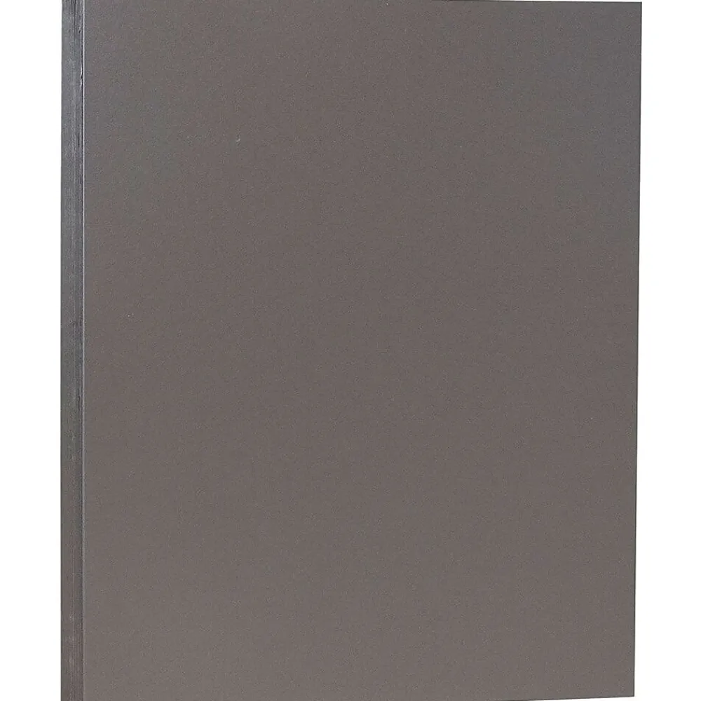 Card Stock*JAM Paper 80 lb. Cardstock Paper, 8.5" x 11", Dark Gray, 250 Sheets/Ream (26396471B)