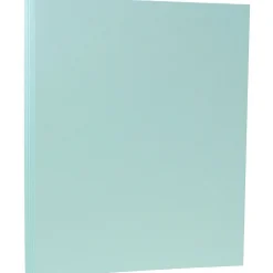 Card Stock*JAM Paper 80 lb. Cardstock Paper, 8.5" x 11", Aqua Blue, 50 Sheets/Pack (1524370)