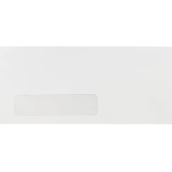 Online JAM Paper #10 Window Envelope, 4 1/8" x 9 1/2", White, 100/Pack (1633173I)