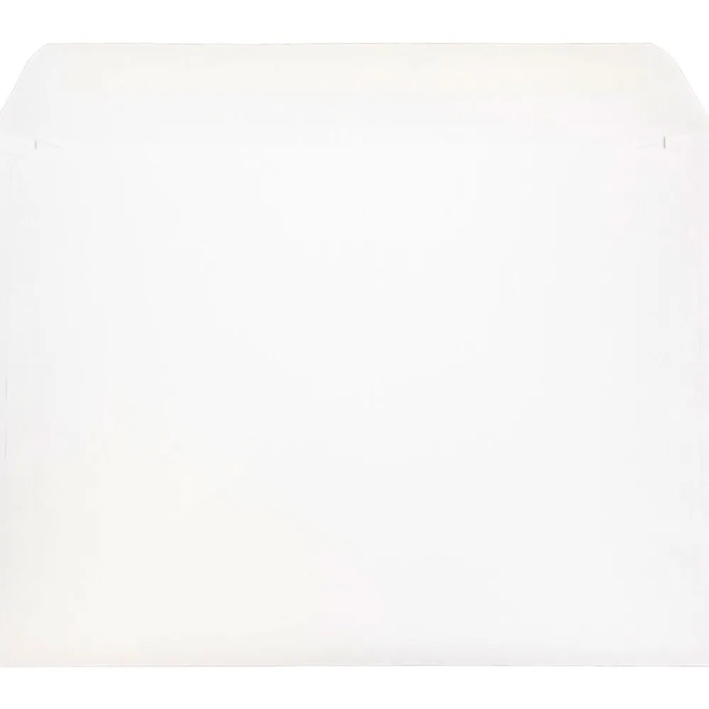 Sale JAM Paper 9.5 x 12.625 Booklet Commercial Envelopes, White, 25/Pack (4023221)