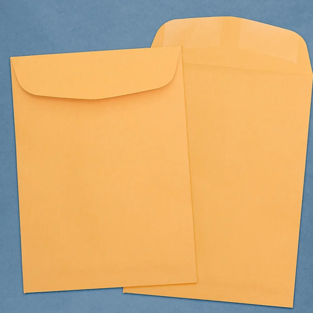 Sale JAM Paper 7.5 x 10.5 Kraft Open End Catalog Envelopes, Brown Kraft Manila, 25/Pack (29215a)