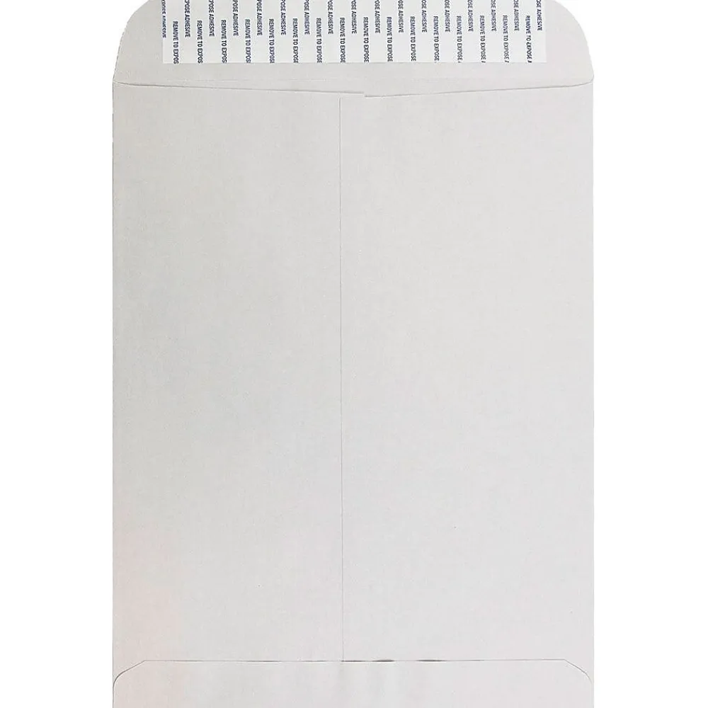 Best JAM Paper 10 x 13 Kraft Open End Envelopes with Peel and Seal Closure, Light Grey Kraft, 100/Pack (12931116c)