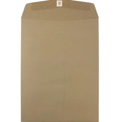 Best JAM Paper 9 x 12 Kraft Open End Catalog Envelopes with Clasp Closure, Brown Kraft Paper Bag, Bulk 1000/Carton (563120849C)