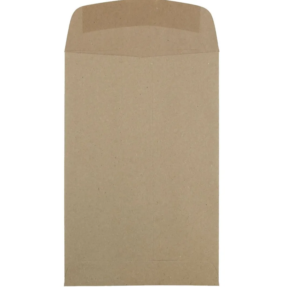 Sale JAM Paper 6" x 9" Kraft Open End Catalog Envelopes, Brown Kraft Paper Bag, 10/Pack (51286524B)
