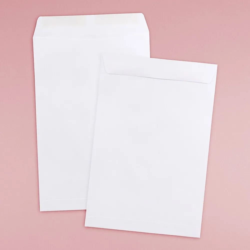 Online JAM Paper 10 x 15 Open End Catalog Envelopes, White, 25/Pack (1623200)