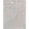 JAM Paper 4 x 6 Open End Catalog Foil Envelopes with Zip Closure, Clear, 100/Pack (30046A58B)