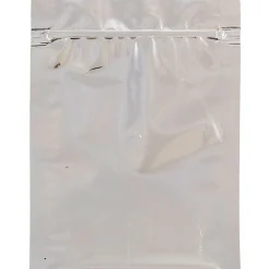 Outlet JAM Paper 4 x 6 Open End Catalog Foil Envelopes with Zip Closure, Clear, 25/Pack (30046A58A1)
