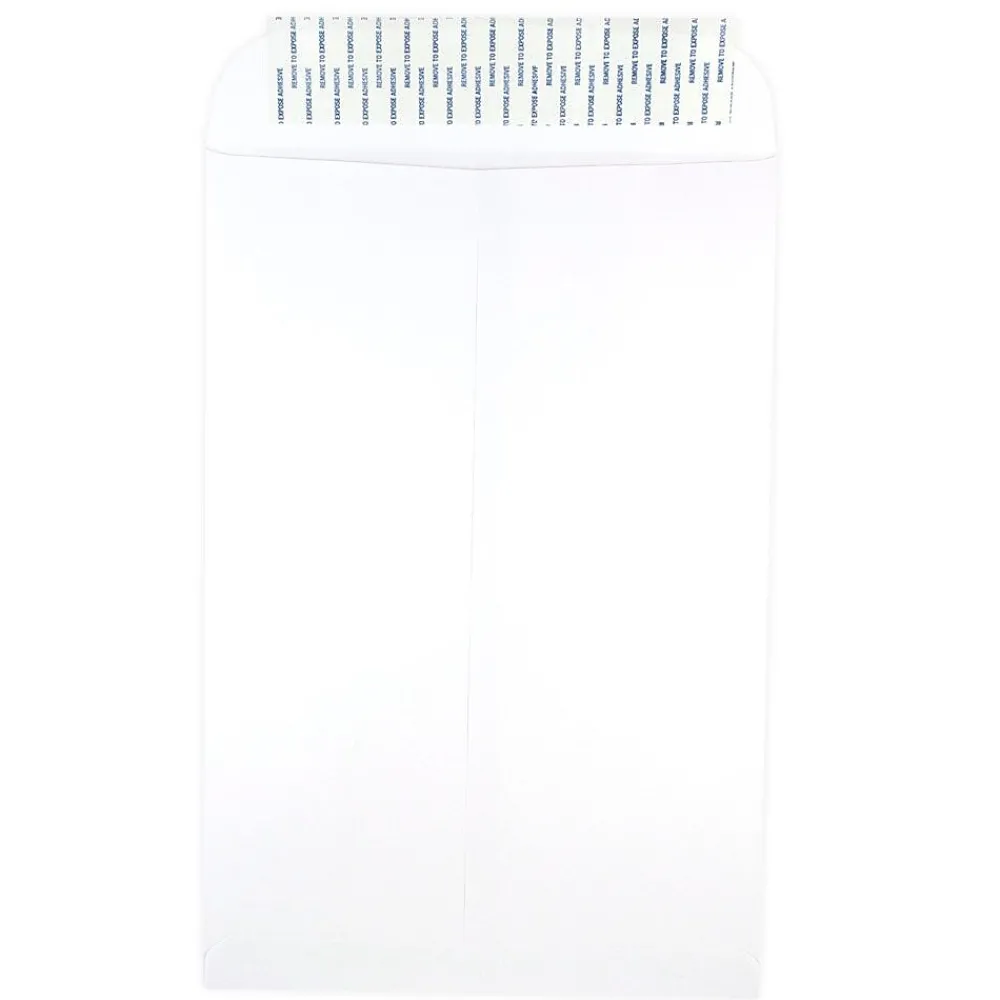 Online JAM Paper 12 x 15.5 Open End Catalog Envelopes with Peel and Seal Closure, White, Bulk 500/Box (356828784)