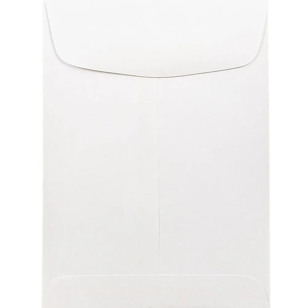 JAM Paper 5.5 x 7.5 Open End Catalog Envelopes, White, 50/Pack (4100H)