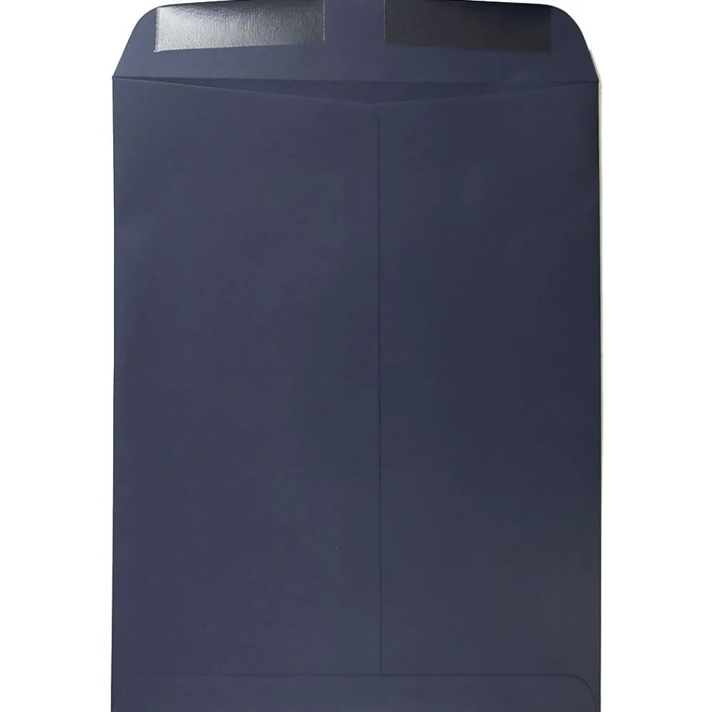 Outlet JAM Paper 10 x 13 Open End Catalog Envelopes, Navy Blue, 50/Pack (12828427i)