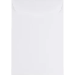 Discount JAM Paper 7 x 10 Open End Catalog Envelopes, White, 50/Pack (1623194i)