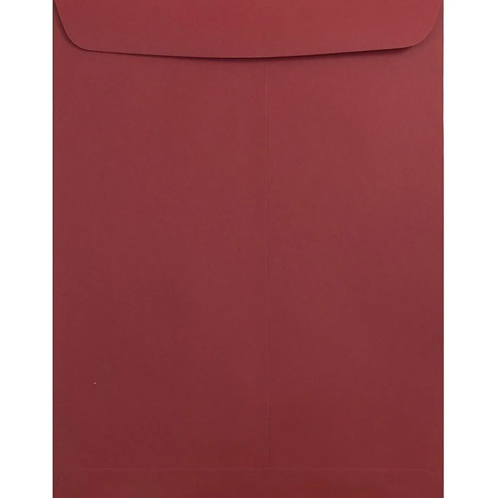 Sale JAM Paper 9 x 12 Open End Catalog Envelopes, Dark Red, 25/Pack (31287532a)
