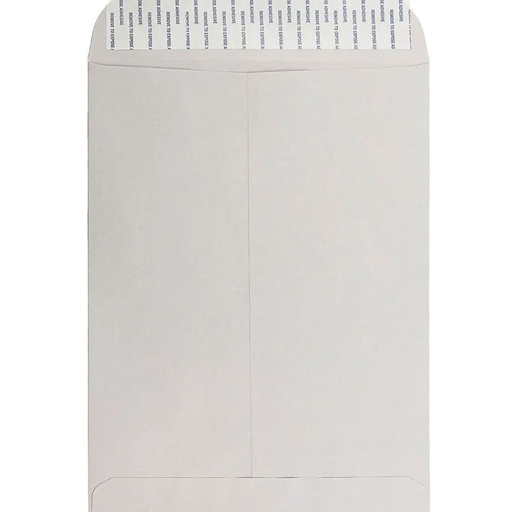 Discount JAM Paper 9 x 12 Open End Catalog Envelopes with Peel and Seal Closure, Light Grey, 50/Pack (12931115i)