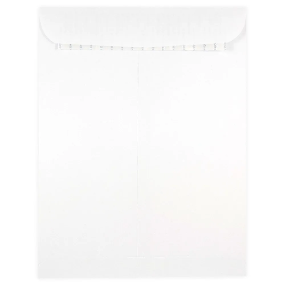 New JAM Paper 9.5 x 12.5 Open End Catalog Envelopes with Peel and Seal Closure, White, 50/Pack (356828781i)