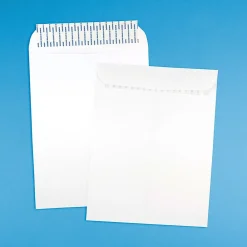 New JAM Paper 9.5 x 12.5 Open End Catalog Envelopes with Peel and Seal Closure, White, 50/Pack (356828781i)