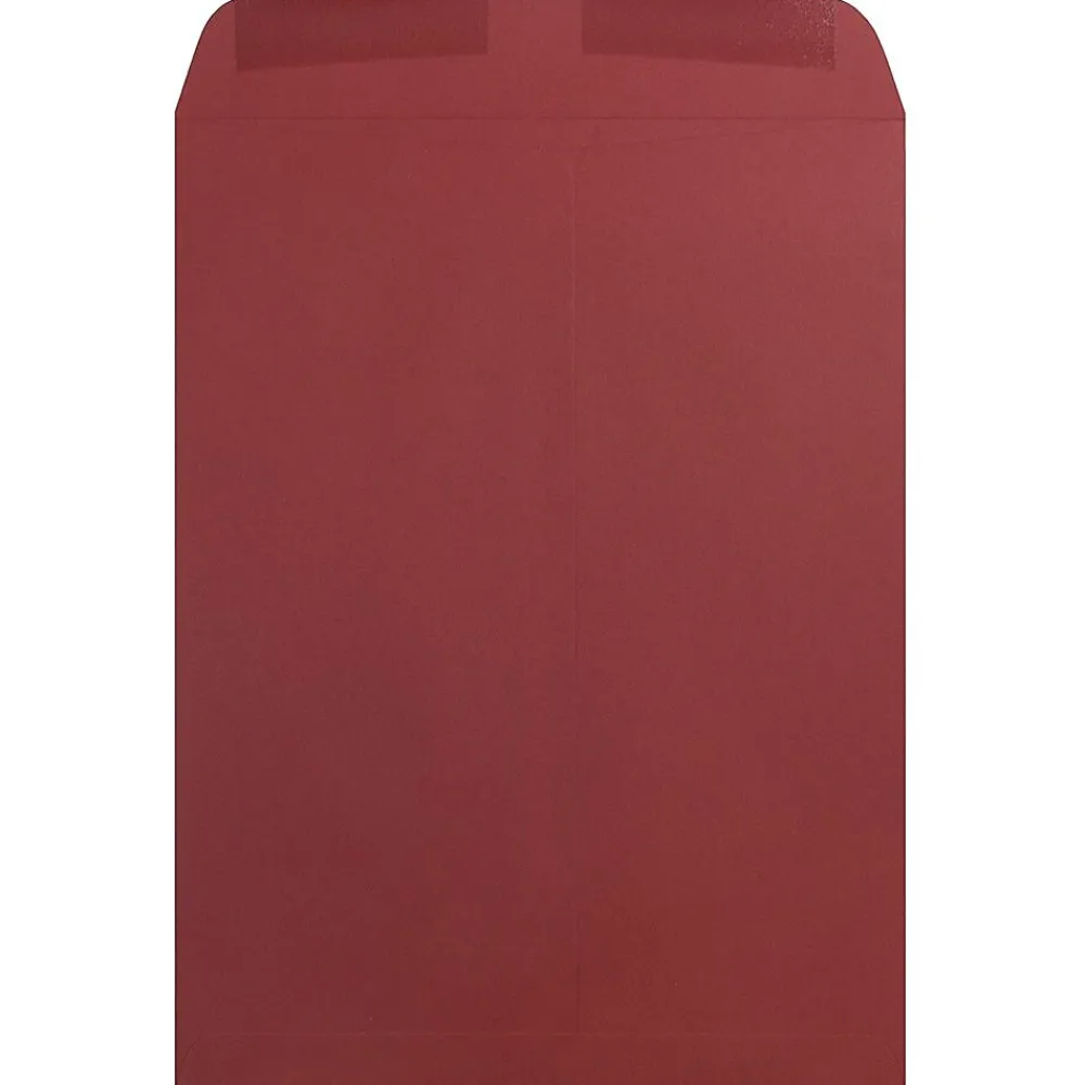 Hot JAM Paper 10 x 13 Open End Catalog Envelopes, Dark Red, 25/Pack (31287541a)