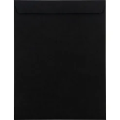Sale JAM Paper 10" x 13" Open End Catalog Envelopes, Black, 50/Pack (87733i)