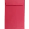 Best JAM Paper 6 x 9 Open End Catalog Colored Envelopes, Red Recycled, 50/Pack (v0128139i)