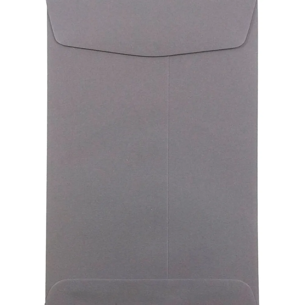 Best JAM Paper 6 x 9 Open End Catalog Envelopes, Dark Grey, 50/Pack (51285796i)