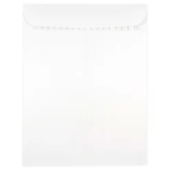 Outlet JAM Paper 10 x 13 Open End Catalog Envelopes with Peel and Seal Closure, White, 50/Pack (356828782i)