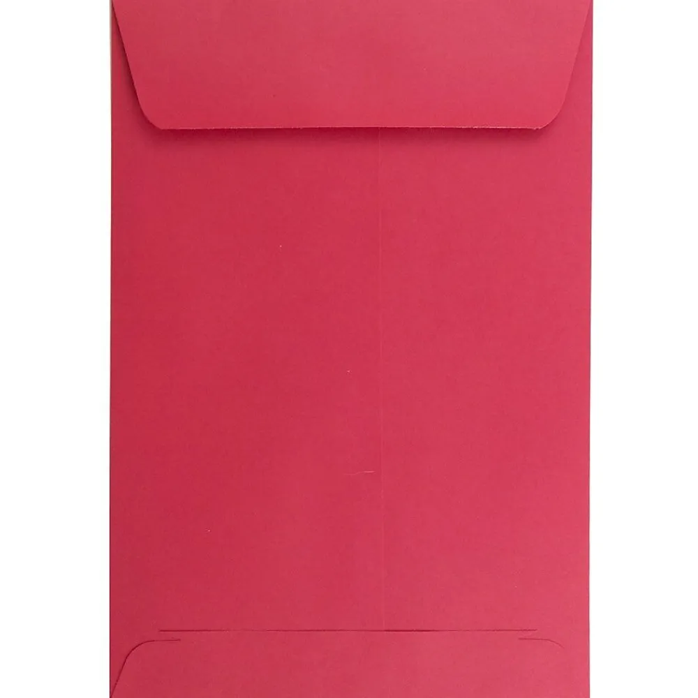 Discount JAM Paper ® 6 x 9 Open End Catalog Colored Envelopes, Red Recycled, 250/Pack (V0128139D)
